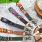 Pattern Wristlet Keychain, Tribal Design Key Fob, Custom Wrist Key Holder, Personalized Gifts for Him, Boho Keychain, Key Ring