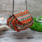 Personalized Cosmetic Bag, Tribal Pattern Makeup Bag, Travel Toiletry Bag, Aztec Print Cosmetic Pouch, Gifts for Her, Portable Make Up Bag