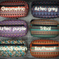 Custom Fanny Pack, Pattern Crossbody Bag, Tribal Bum Bag Personalized, Hip Bag Aztec Print, Gifts for Him, Travel Fanny Pack Men