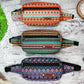 Tribal Crossbody Bag, Christmas Gifts for Him, Travel Fanny Pack for Men, Aztec Hip Bag, Print Design Bam Bag, Personalized Gifts For Her