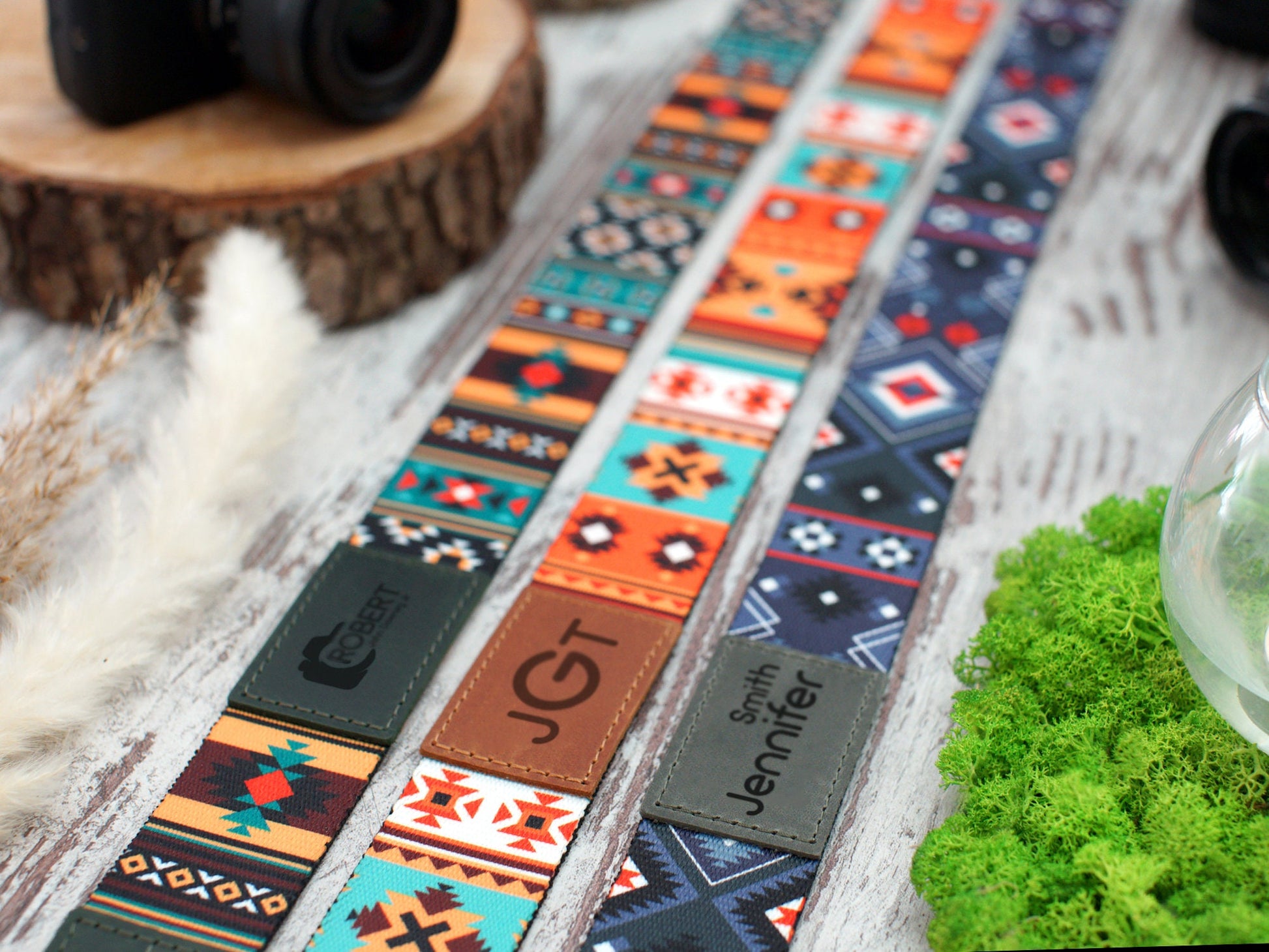 Southwest Camera Strap, Personalized Travel Gifts, Custom Camera Straps for Canon Nikon Sony, Print Camera Strap, Gifts for Him
