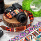 Camera Strap Tribal, Canon Sony Nikon Camera Strap, Personalized Gifts for Him, DSLR SLR Camera Strap, Camera Accessories