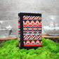 Personalized Travel Wallet, Custom Pattern Wallet, Aztec Mens Wallet, Christmas Gifts for Her, Fabric Card Holder Case, Anniversary Gifts
