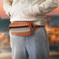 Tribal Crossbody Bag, Christmas Gifts for Him, Travel Fanny Pack for Men, Aztec Hip Bag, Print Design Bam Bag, Personalized Gifts For Her
