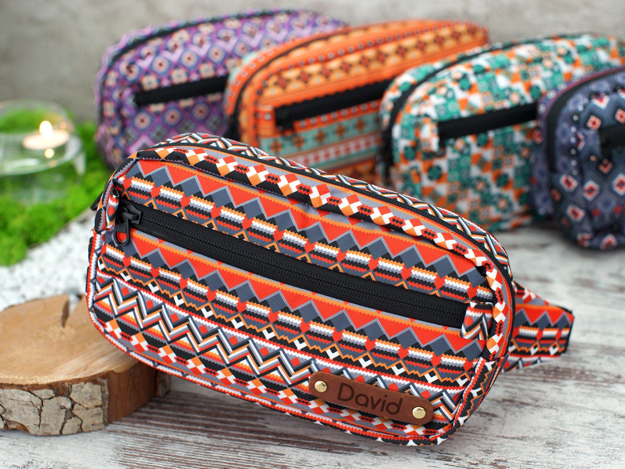Aztec Tribal Print Striped Pattern Fringe Flap Cushioned Square Purse  Crossbody Bag - Women Fashion Handmade Boho Accessories  (Orange/Brown/Teal): Handbags: Amazon.com