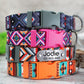Personalized Dog Collar with Buckle, Custom Dog Collar Small Medium Large, Pattern Dog Collar with Name ID Tag, Puppy Collar, Pet Collars