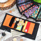 Personalized Small Wallet, Women's Boho Wallet, Tribal Mens Wallet, Gifts for Him, Custom Card Holder, Travel Slim Wallet, Personalized Gift