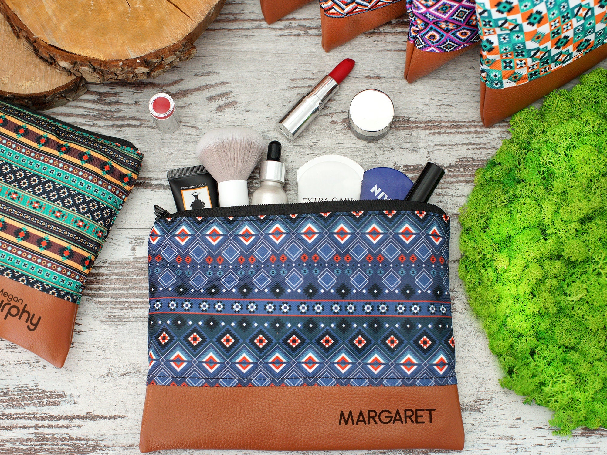 Leather makeup bag discount pattern