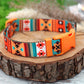 Personalized Dog Collar - 7 Different Pattern Available, Custom Dog Collar with Name ID Tag, Engraved Dog Collar, Pet Collars Small Large