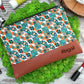 Personalized Makeup Bag Pattern, Zipper Cosmetic Bag, Travel Gifts for Her, Leather Cosmetic Organizer, Print Cosmetic Bags