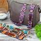 Personalized Bag Strap - 4 Different Pattern Available, Custom Shoulder Bag Strap, Engraved Crossbody Strap, Replacement Purse Strap Boho