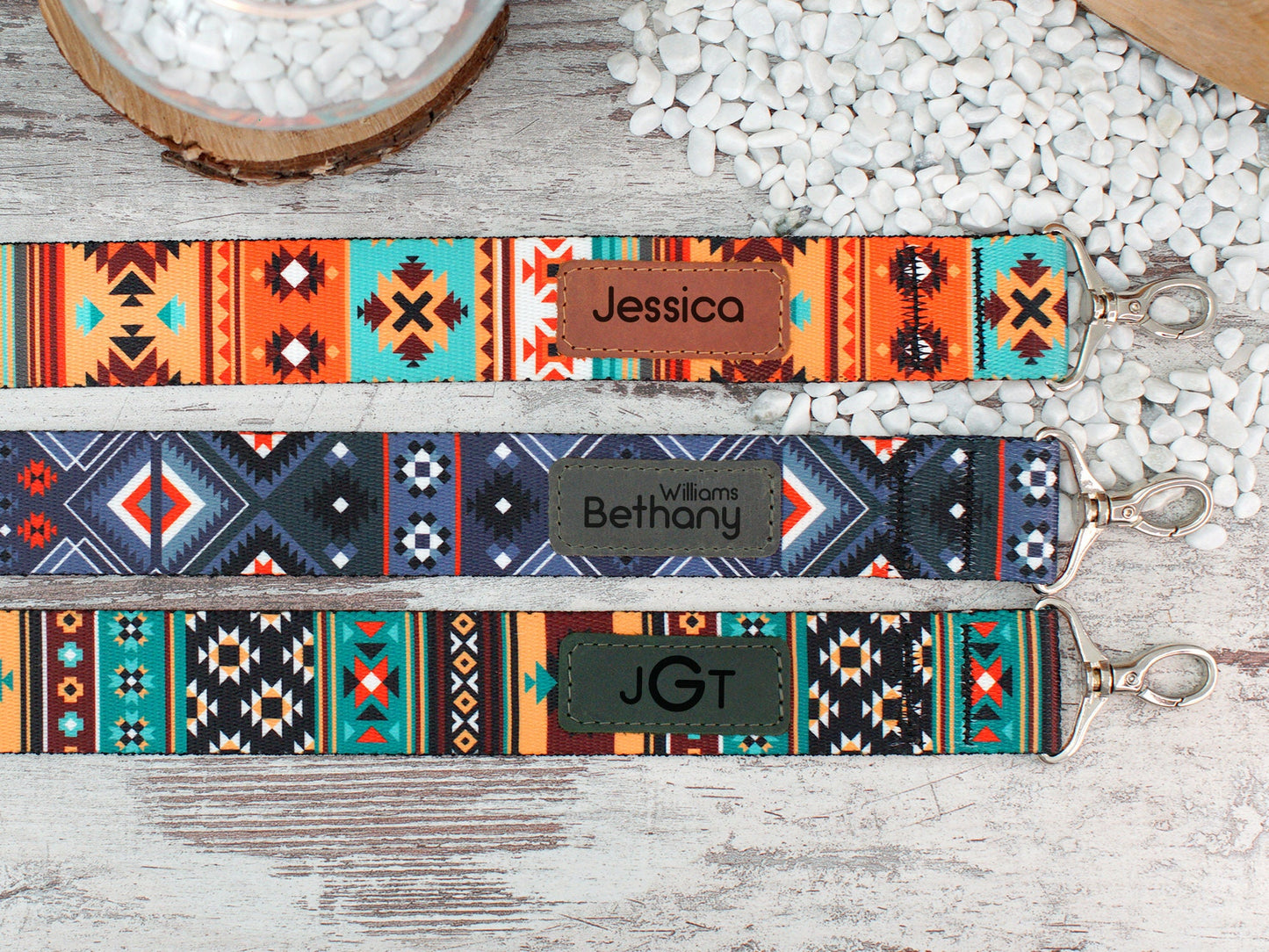 Personalized Crossbody Strap, Pattern Shoulder Bag Strap, Print Design Replacement Strap for Bag Purse, Boho Bag Strap Southwest Aztec