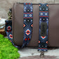 Personalized Crossbody Strap, Pattern Shoulder Bag Strap, Print Design Replacement Strap for Bag Purse, Boho Bag Strap Southwest Aztec