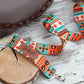 Personalized Crossbody Strap, Pattern Shoulder Bag Strap, Print Design Replacement Strap for Bag Purse, Boho Bag Strap Southwest Aztec